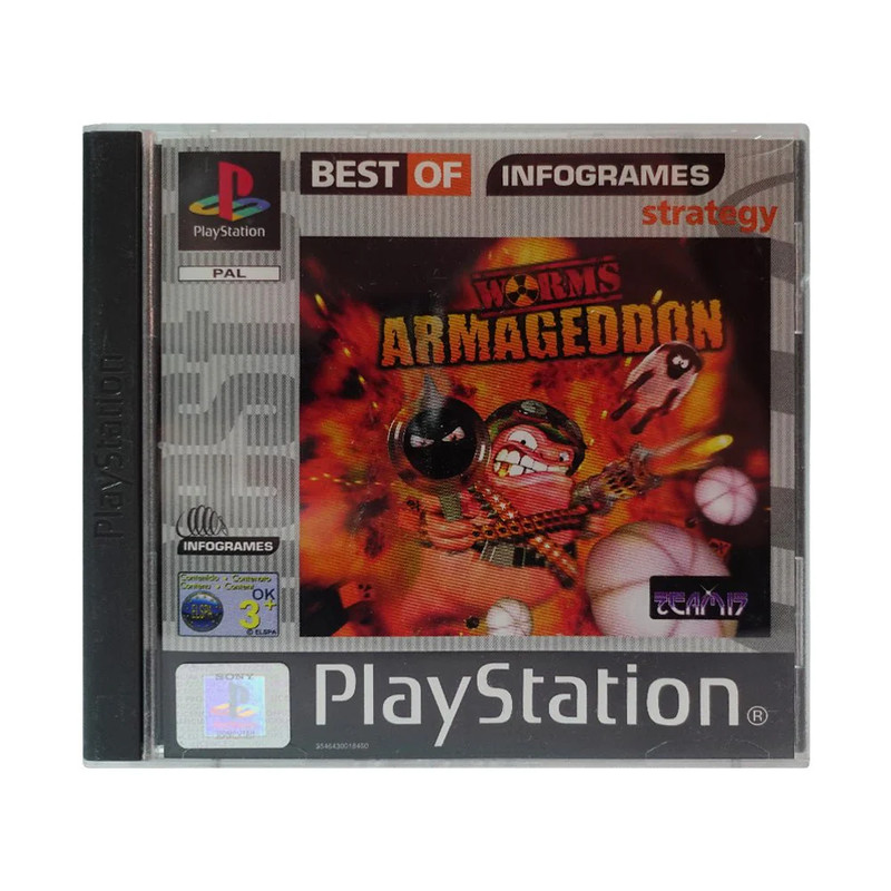 (Pre-Owned) Worms Armageddon - Playstation 1 - ريترو